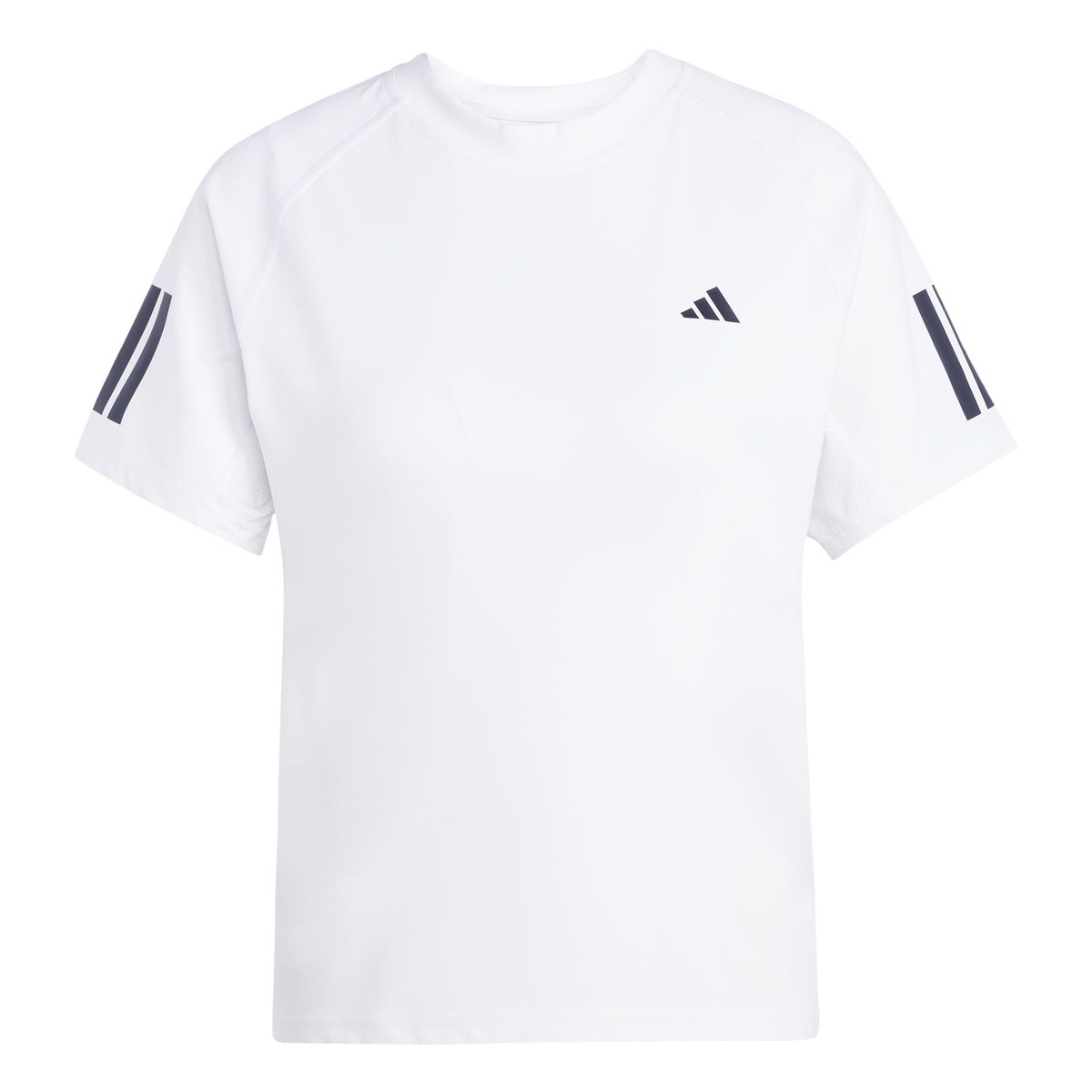 adidas Women's Club 3-Stripes Tennis Climacool T-Shirt - White