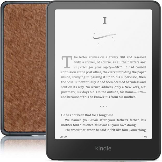 Amazon Kindle Paperwhite 7" Wi-Fi 16GB S/O (12th Gen 2024) With Cover - Tan