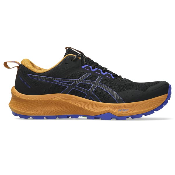 ASICS Men's Trabuco Terra 3 Trail Running Shoes - Black/Cobalt Burst