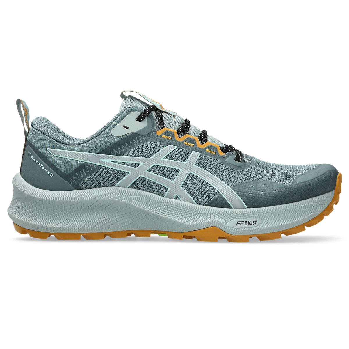 ASICS Men's Trabuco Terra 3 Trail Running Shoes - Foggy Teal/Mint