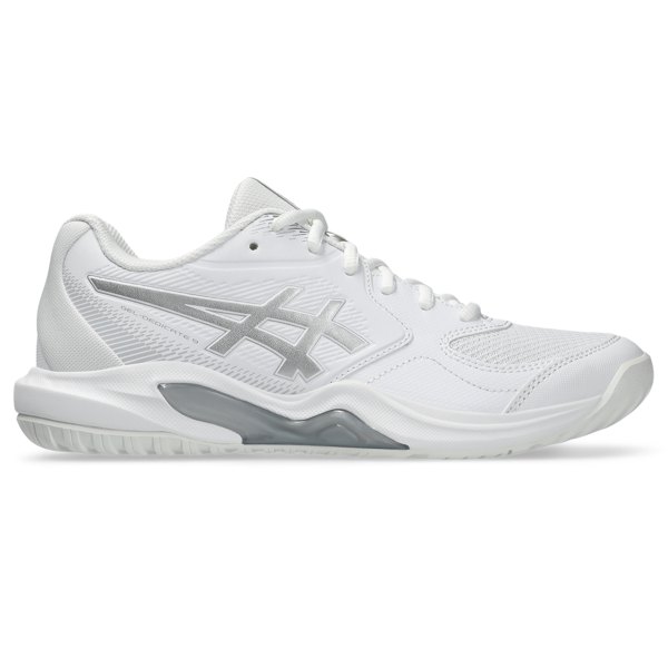 ASICS Women's GEL-DEDICATE 9 Tennis Shoes - WHITE/PURE SILVER