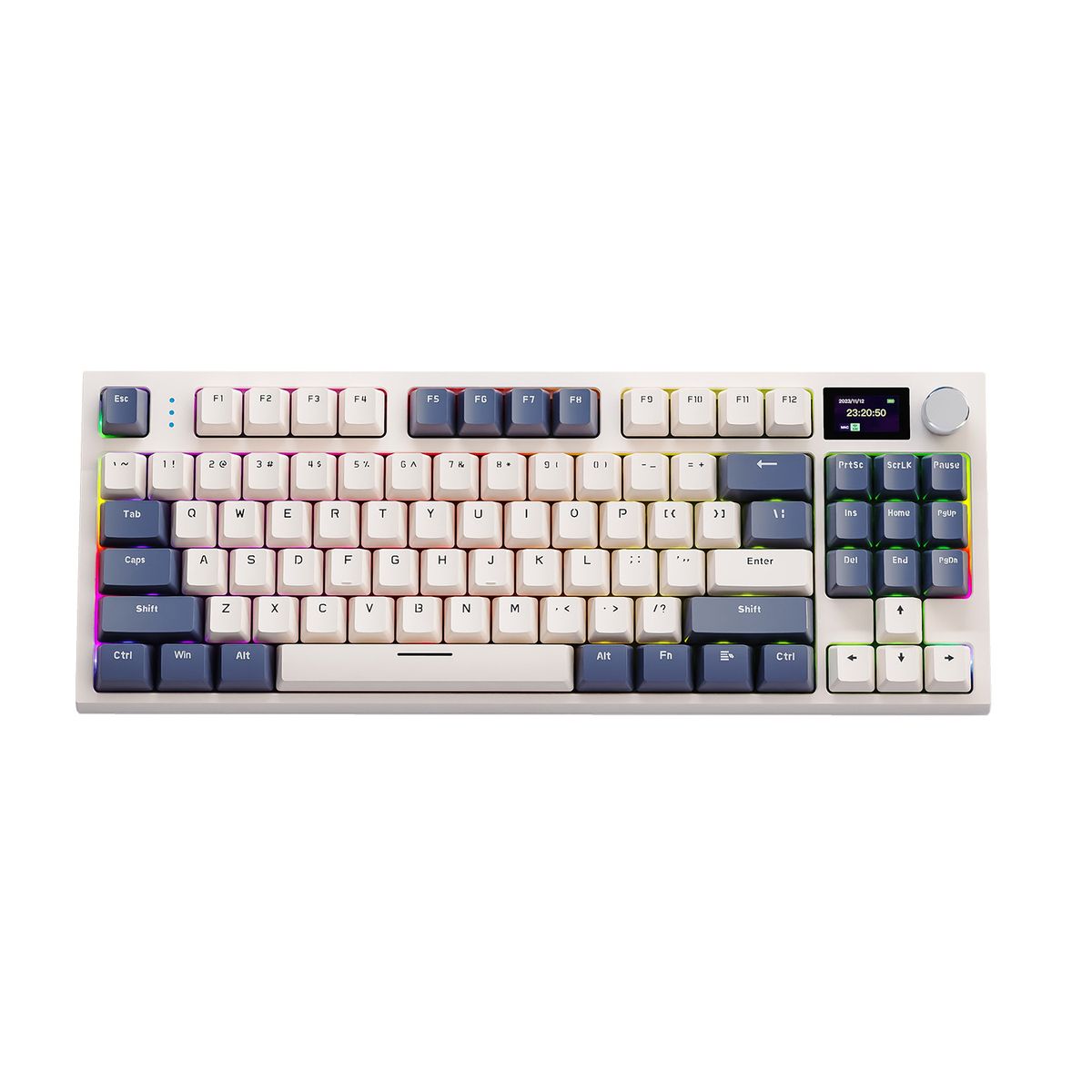 ATTACK SHARK K86 87Keys Wireless Mechanical Gaming Keyboard Hot-Swappable - Time Machine