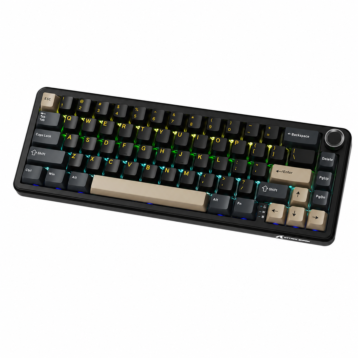 ATTACK SHARK X66 Wireless Gaming Keyboard,65% Bluetooth Mechanical Keyboard