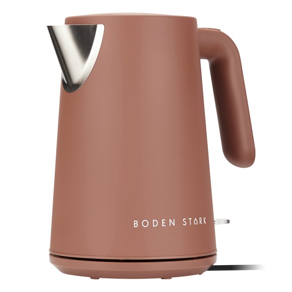 Boden Stark 1.7L Soft Touch Kettle - Brown