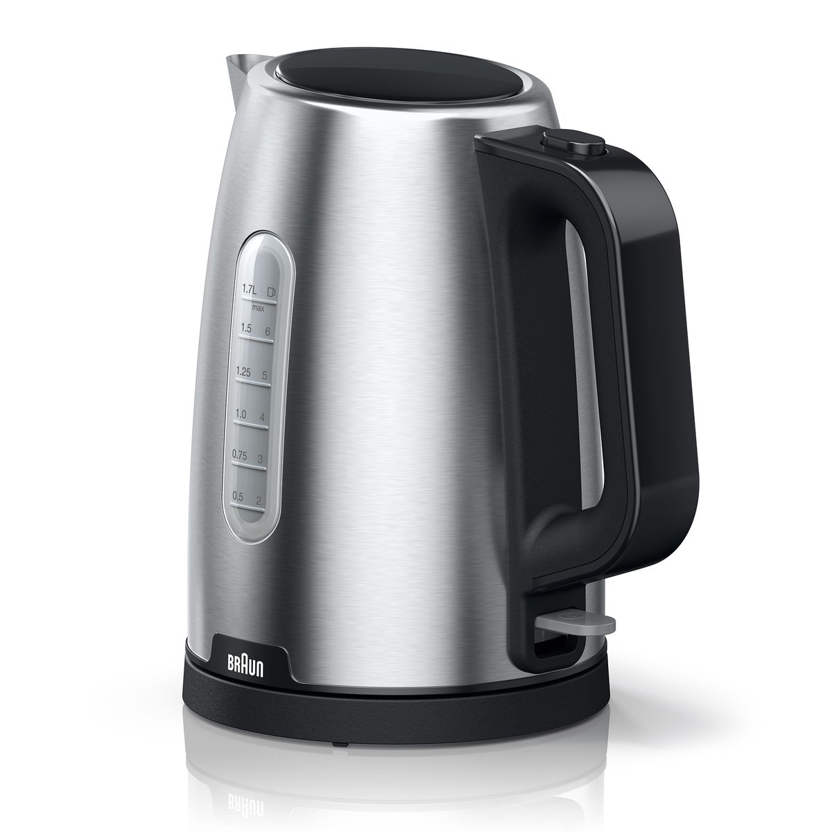 Braun - Purshine Cordless Kettle Stainless Steel 1,7L - WK1500BK