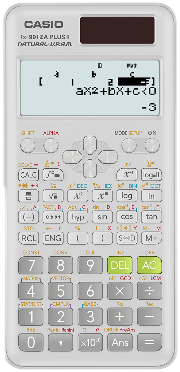 Casio FX-991ZA Plus II Advanced Scientific Calculator