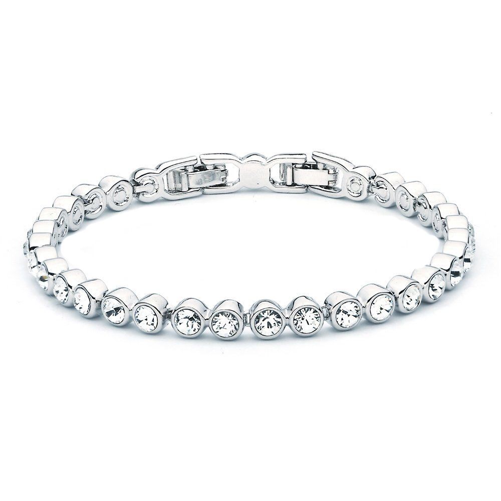 Civetta Spark Sierra Tennis Bracelet with Swarovski Crystal - Clear