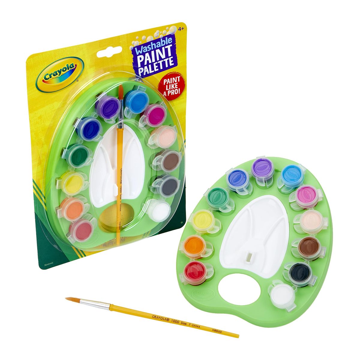 Crayola Washable Paint Palette 12 Ct