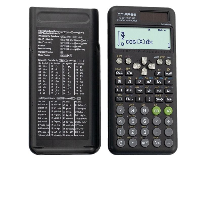 CTIFREE 991ES PLUS Professional Scientific Calculator-417 Functions