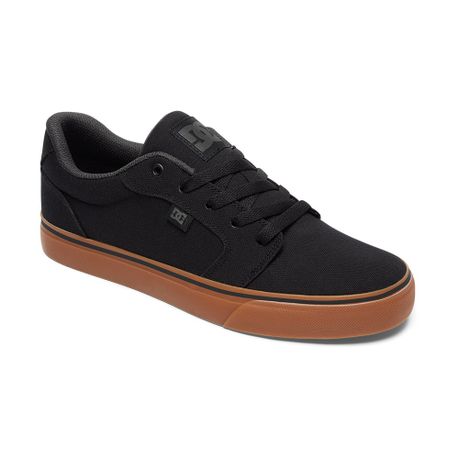 DC Men's Anvil TX Sneaker - Black/Gum