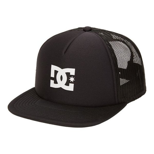 DC - Men's Gas Station Trucker Cap - Black