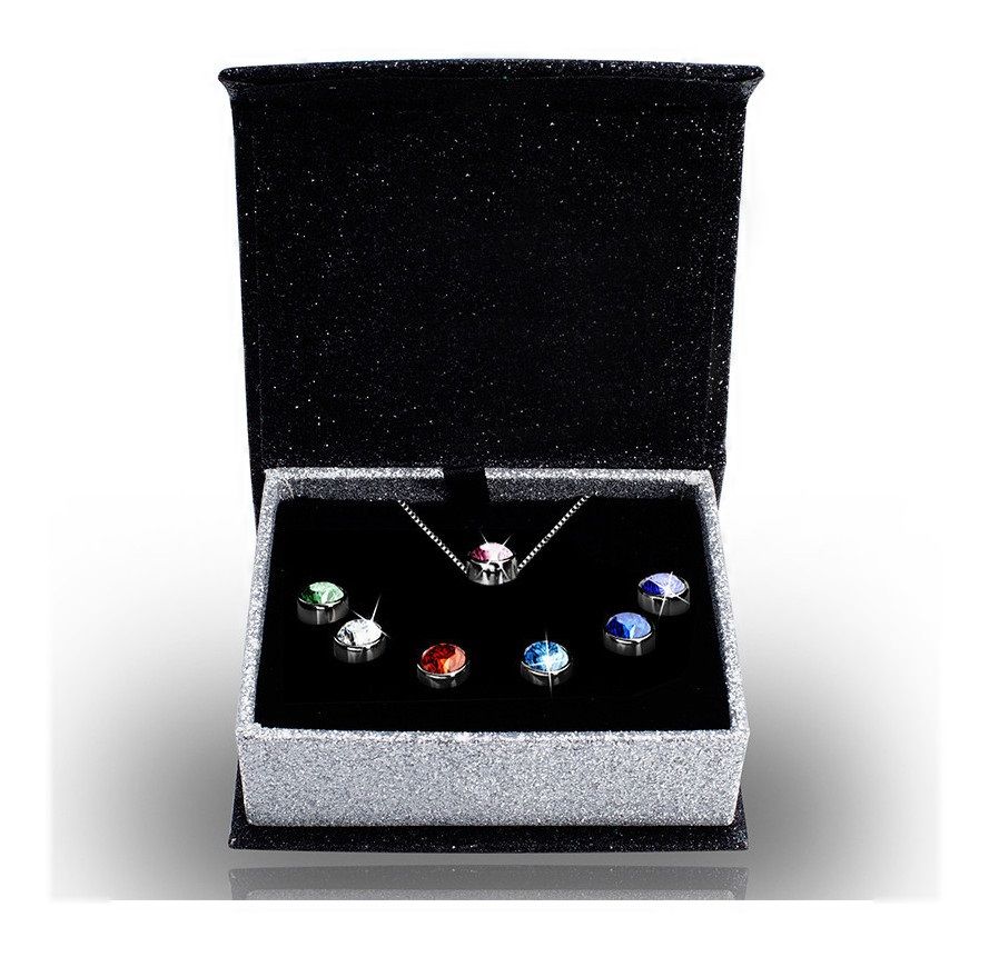 Destiny 7 Pendant Set with Swarovski Crystals