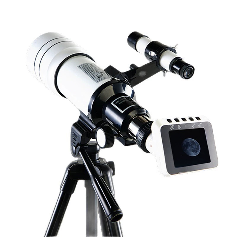 Digital Astronomical Telescope with LCD displayer,70mm Refractor