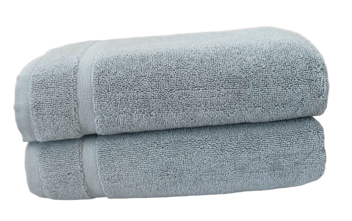 Dreyer Linen Luxury 800gsm Bath Mat Set - Pack of 2 - Duck Egg