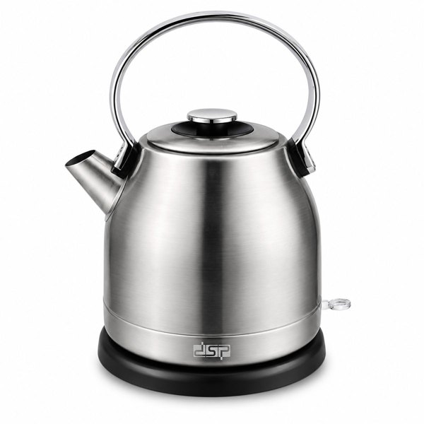 Electric Kettle 1.7L 2200W Stainless Steel with Boil Dry Safety Protection