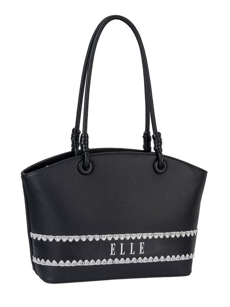 Elle Woven, Flared Tote