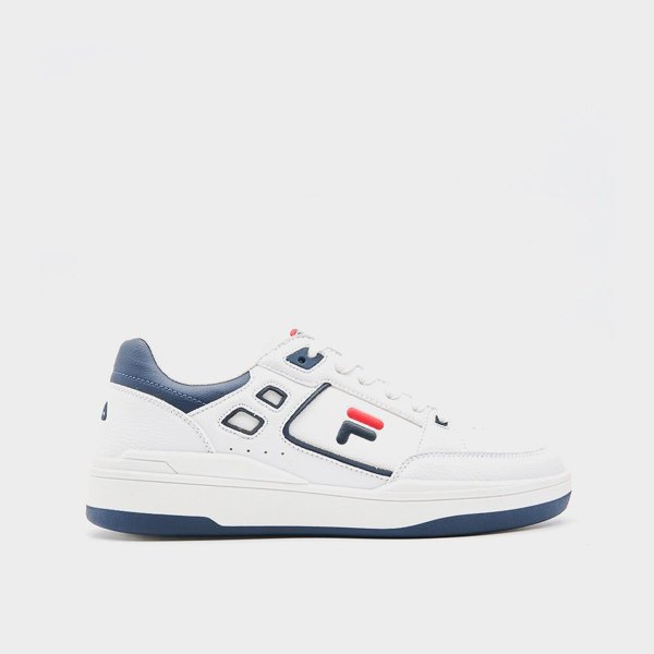 Fila Mens Owen White/Navy Sneakers