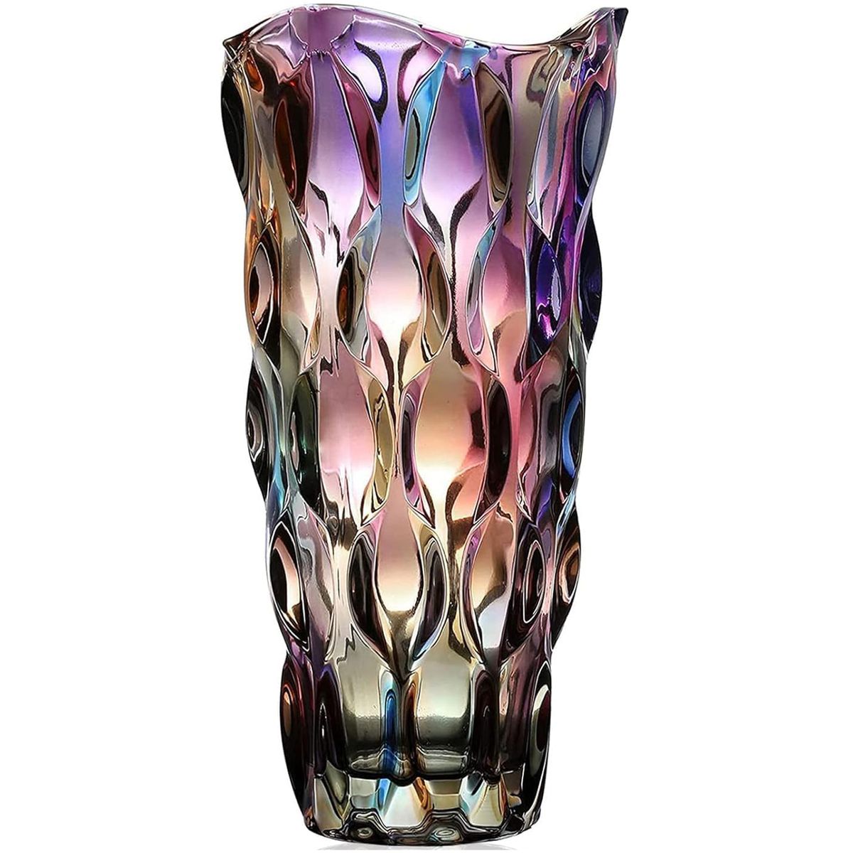 Glass Vase For Flowers Heavy Duty Thickened Crystal Decorative Roses Vase