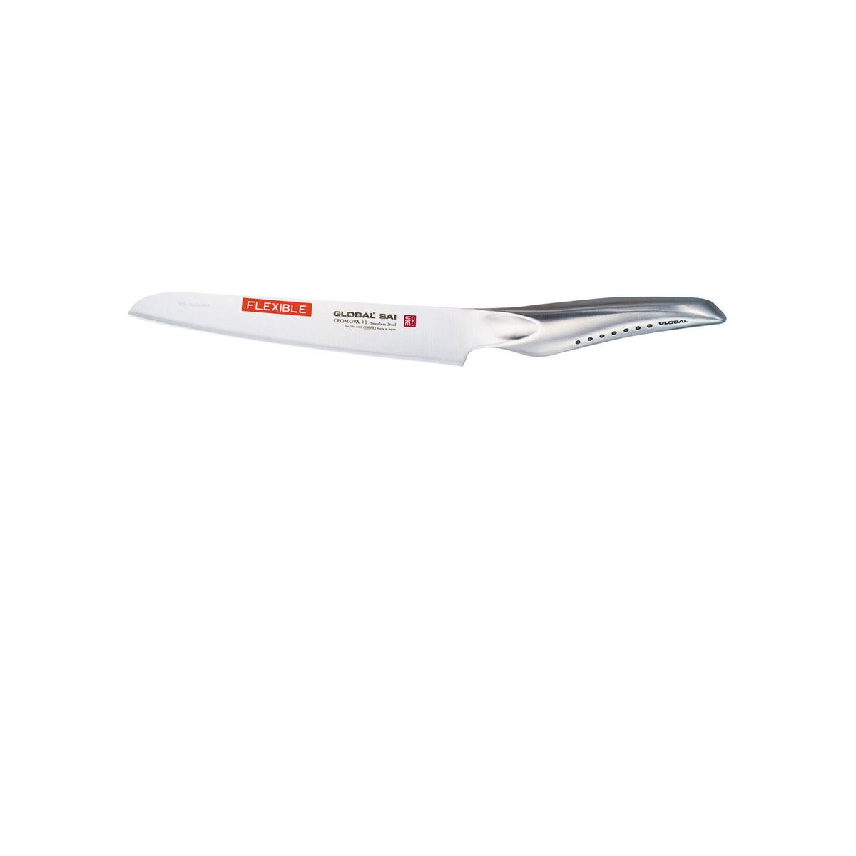 Global Knives - Flexible Utility Knife 17cm, 3-Ply Stainless Steel