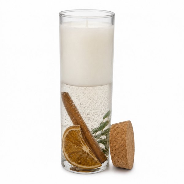 GlowB - Soy Wax - Gel Wax - Scented Handmade Candle - Coconut