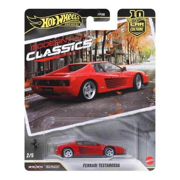 Hot Wheels Testarossa 1:64 Die-Cast Toy Car