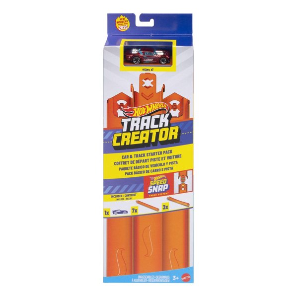 Hot Wheels Track Creator Car & Track Starter Pack