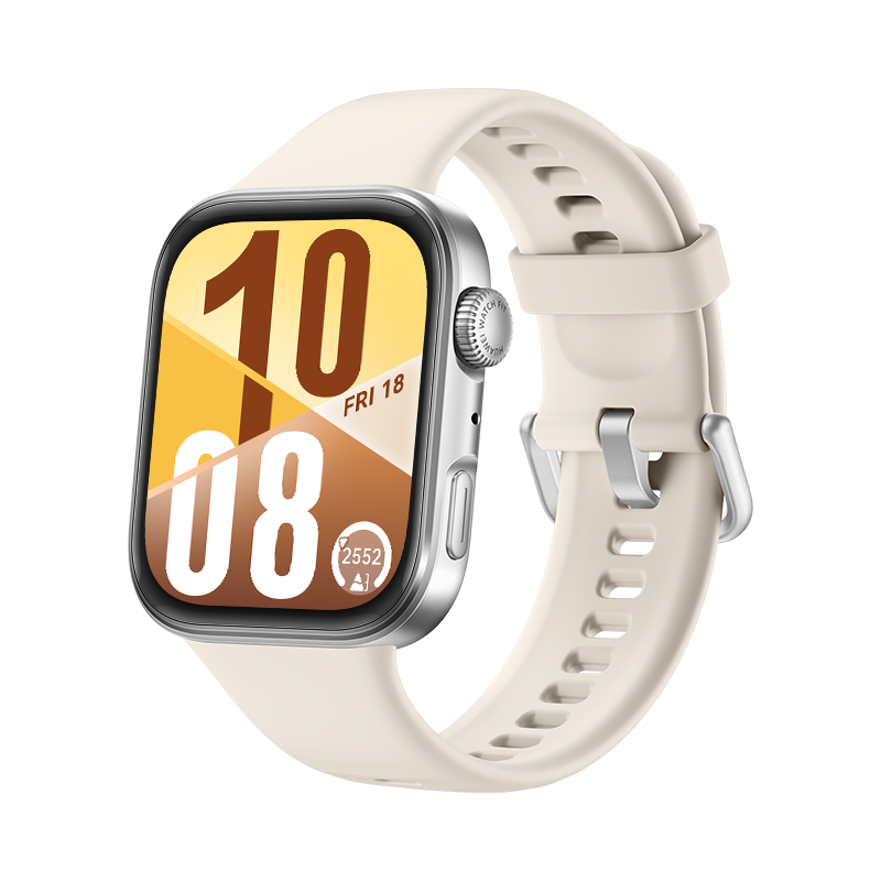 HUAWEI WATCH Fit 4 GPS - Enriched Sports Modes | Up to 10-Day Battery Life - White