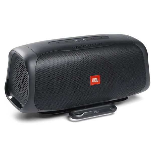 JBL BassPro Go In-Car Powered Sub & Portable Bluetooth Speaker - Black