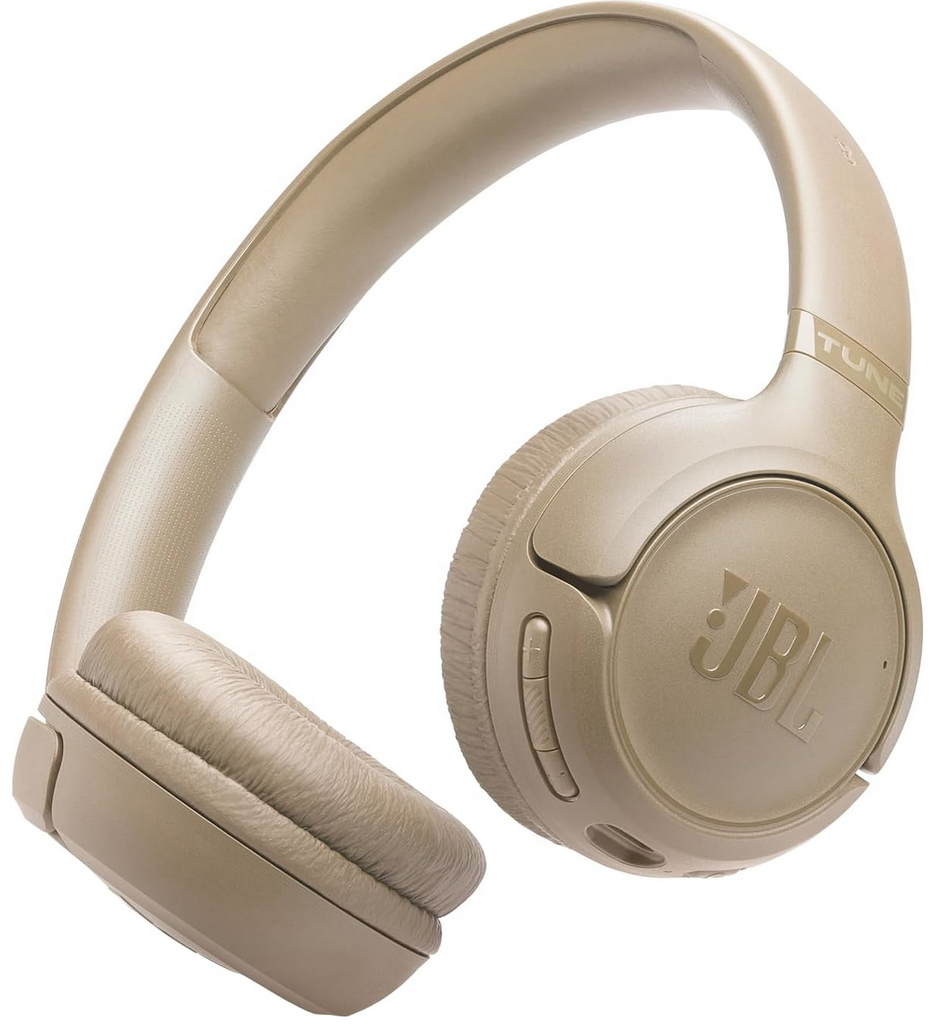 JBL Tune 530BT Wireless On-Ear Bluetooth Headphones - Beige