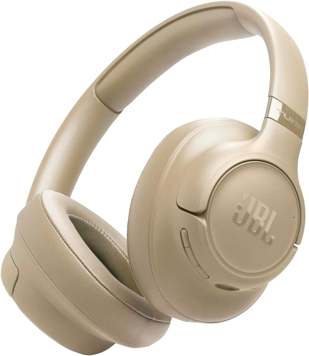 JBL Tune 730BT Wireless Bluetooth Over-Ear Headphones - Beige