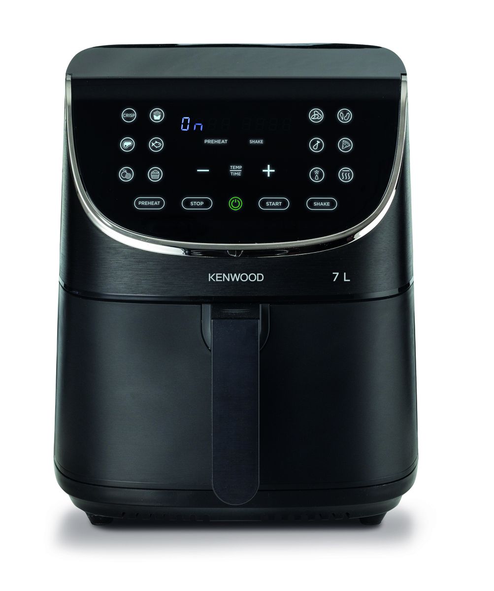 Kenwood - 7 Litre kHealthy Fry Digital Air Fryer - HFP80/HFM80 - Black