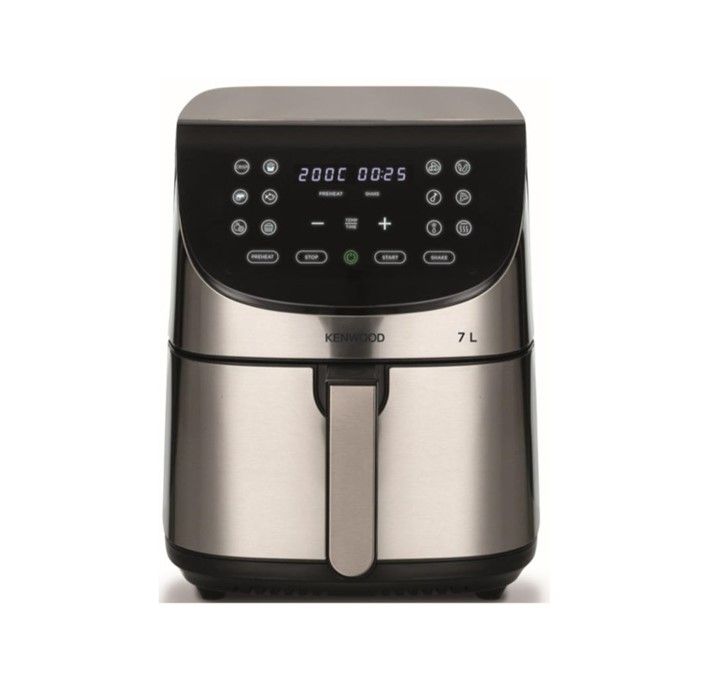 Kenwood - 7 Litre kHealthy Fry Digital Air Fryer - HFP80/HFM80 - Stainless Steel