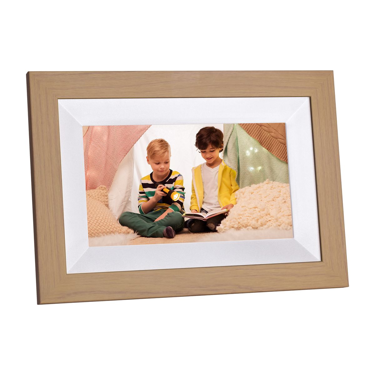 KODAK 7-Inch Digital Photo Frame Wi-Fi Enabled (Wood)