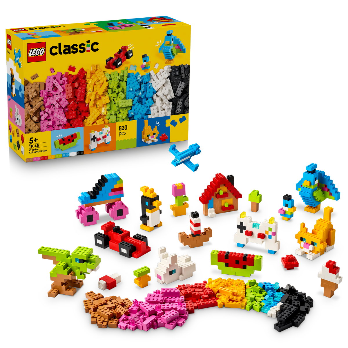 LEGO® Classic Creative Colourful Bricks Building Toy 11045