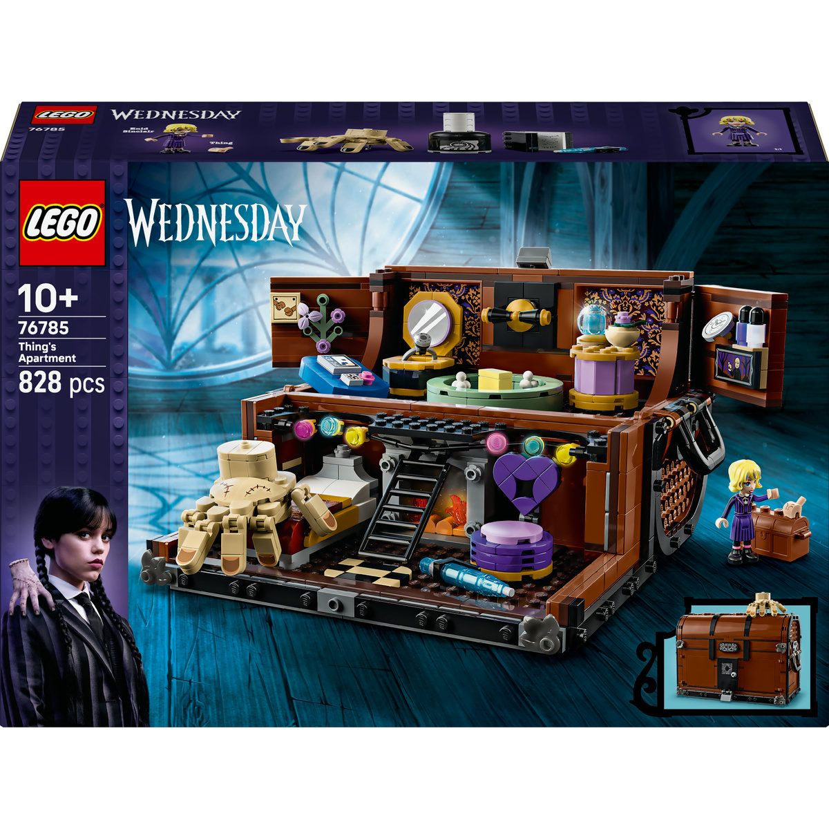 LEGO® Wednesday Thing’s Apartment Set 76785