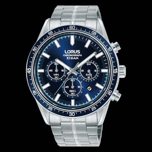 Lorus Men's Chronograph Watch with Stainless Steel Bracelet - RT347LX9
