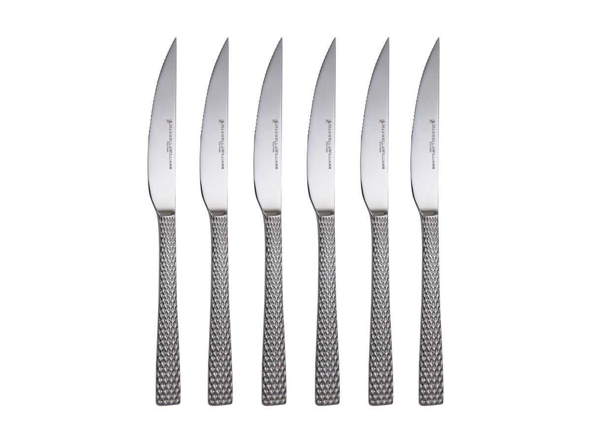 Maxwell and Williams Diamonds Steak Knife Set 6-piece