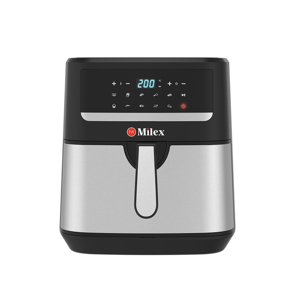Milex 10L Digital Air Fryer - 1800W LED Touch Air Fryer