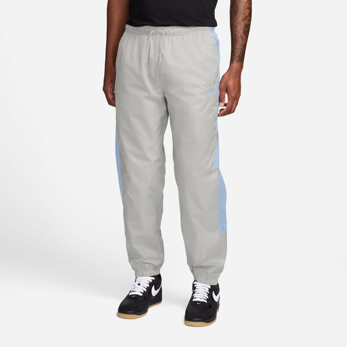 Nike Men's Windrunner Lined Pants - Vast Grey/Hydrogen Blue