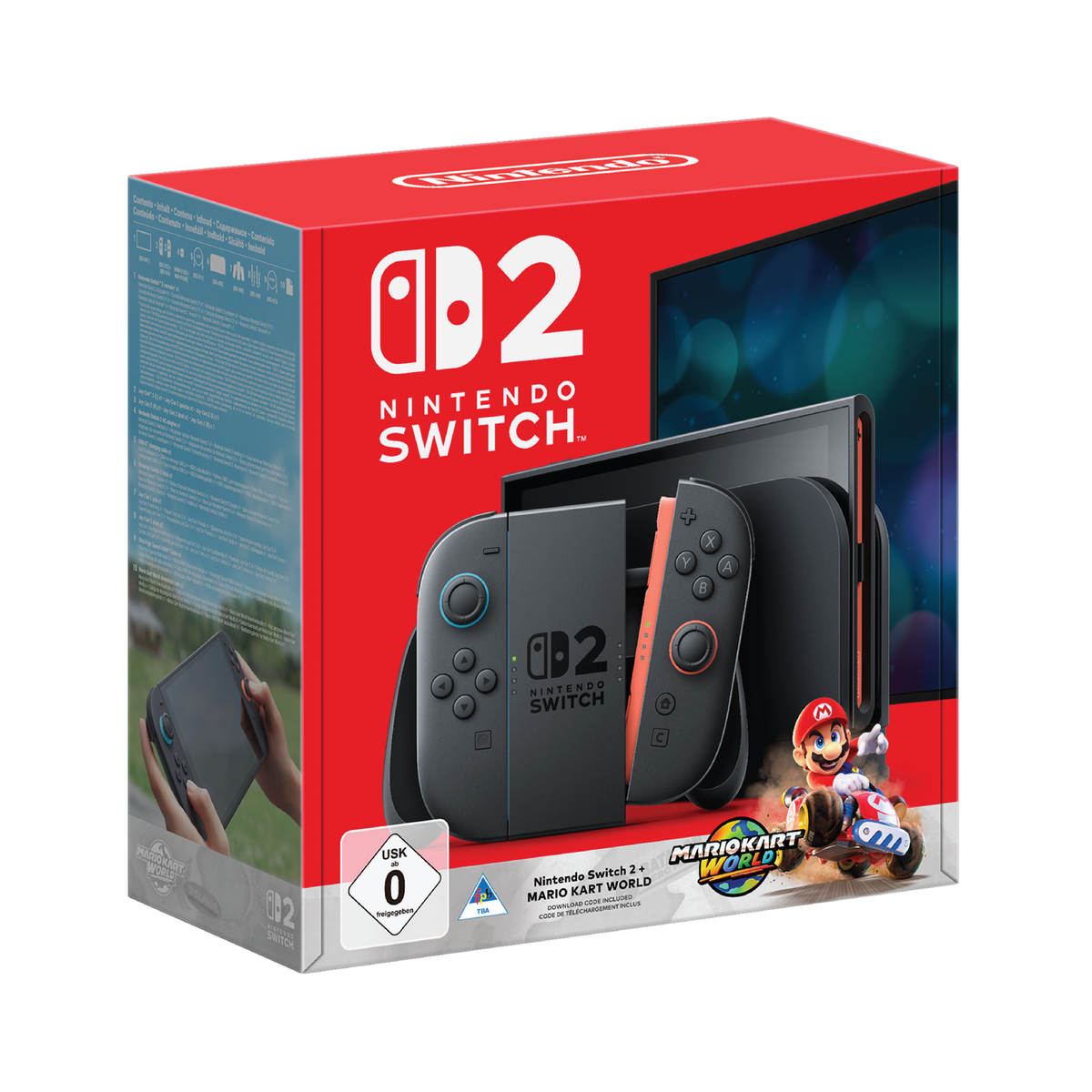 Nintendo Switch 2 Console + Mario Kart World Bundle - Parallel Import