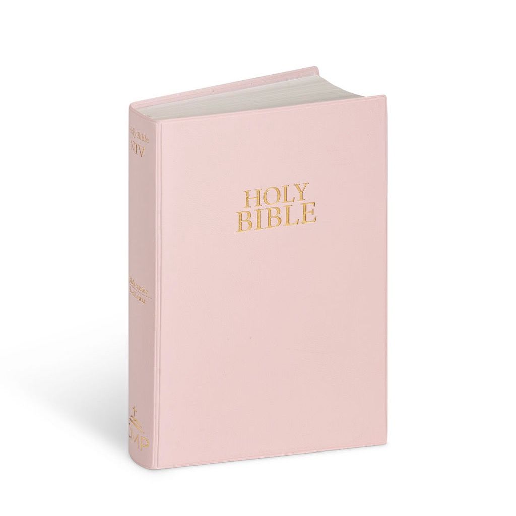 NIV Blush Pink Vinyl Bible