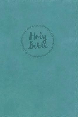 NIV, Value Thinline Bible, Large Print, Imitation Leather, Blue