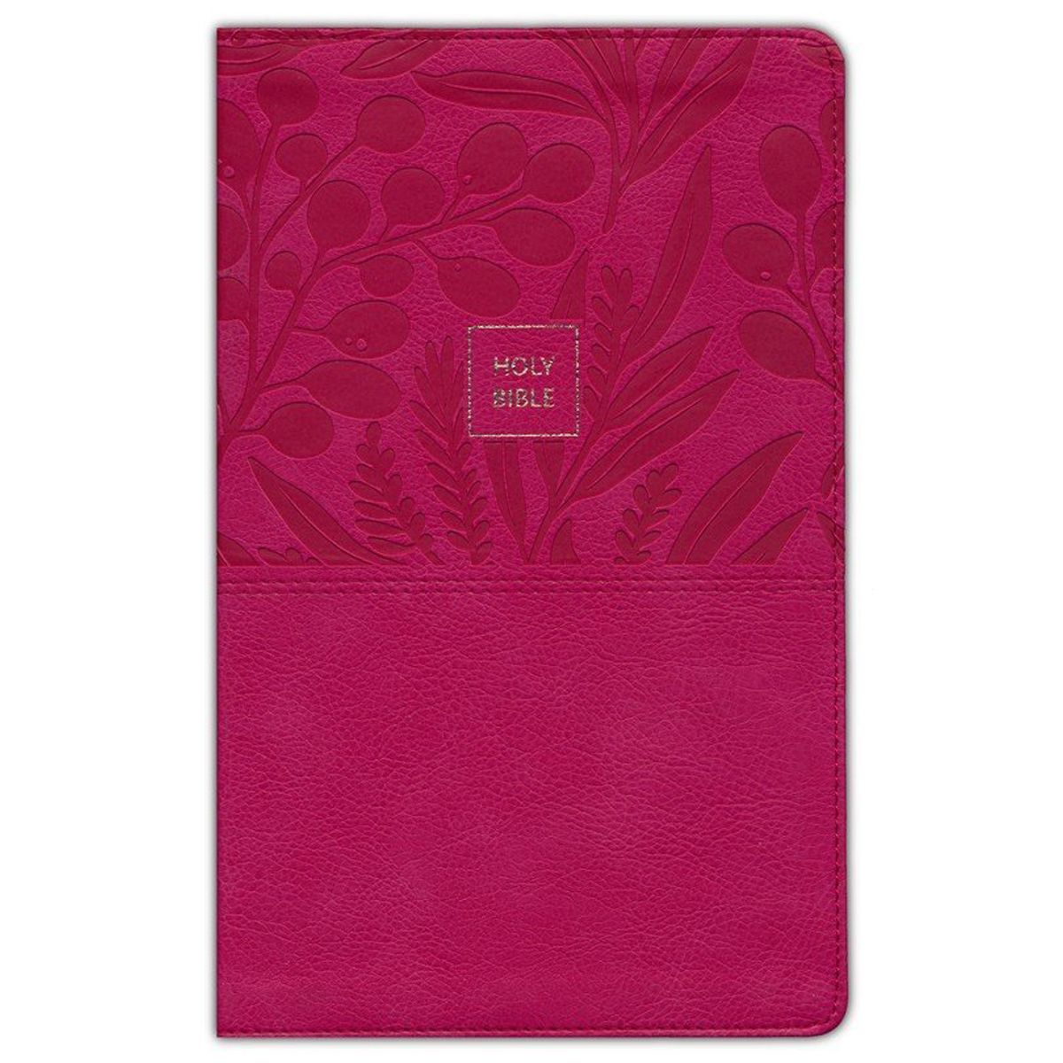 Nkjv, Reference Bible, Personal Size Large Print, Leathersoft, Pink, Red Letter Edition, Comfort Print