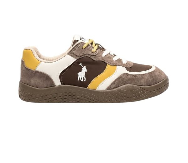 Polo Womens Double Lace Colour Block Sneakers
