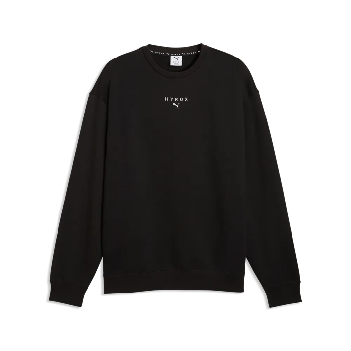 Puma Men's X Hyrox Heavyweight Crewneck Hoodie - PUMA Black