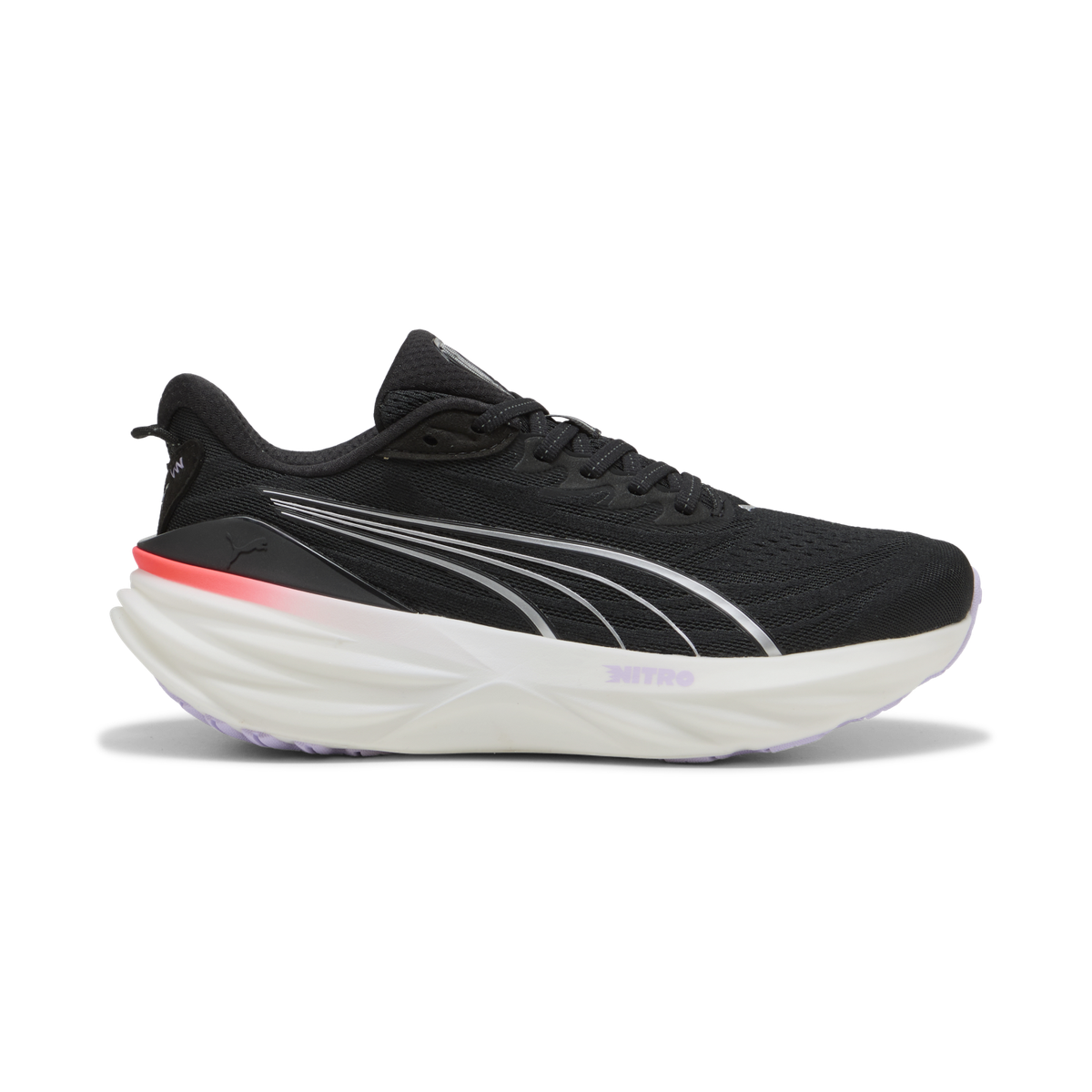 PUMA Women's ForeverRun NITRO 3 Road Running Shoes - Black