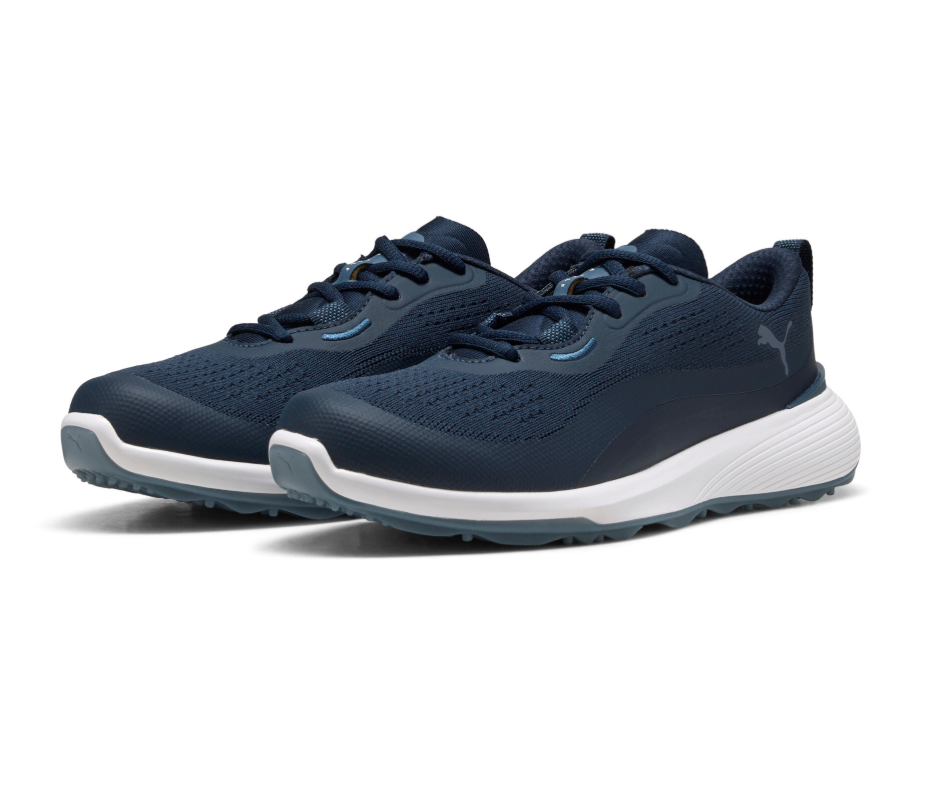 PUMA Women's Gruve Sport Golf Shoes - Navy