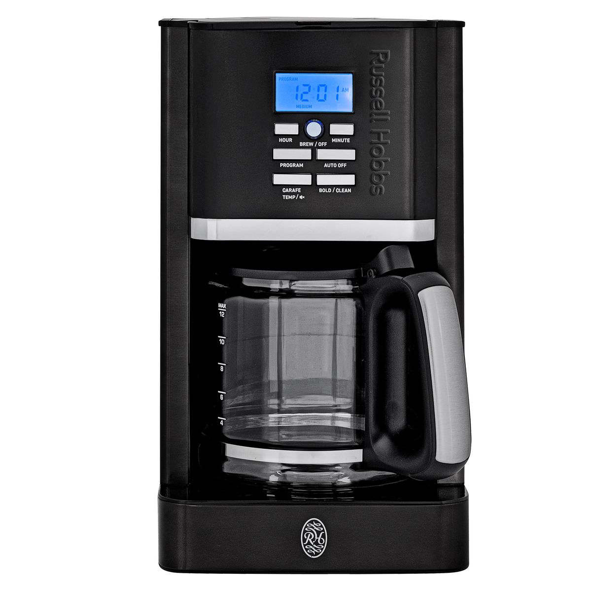 Russell Hobbs Nexus Digital Coffee Maker - Black, Silver