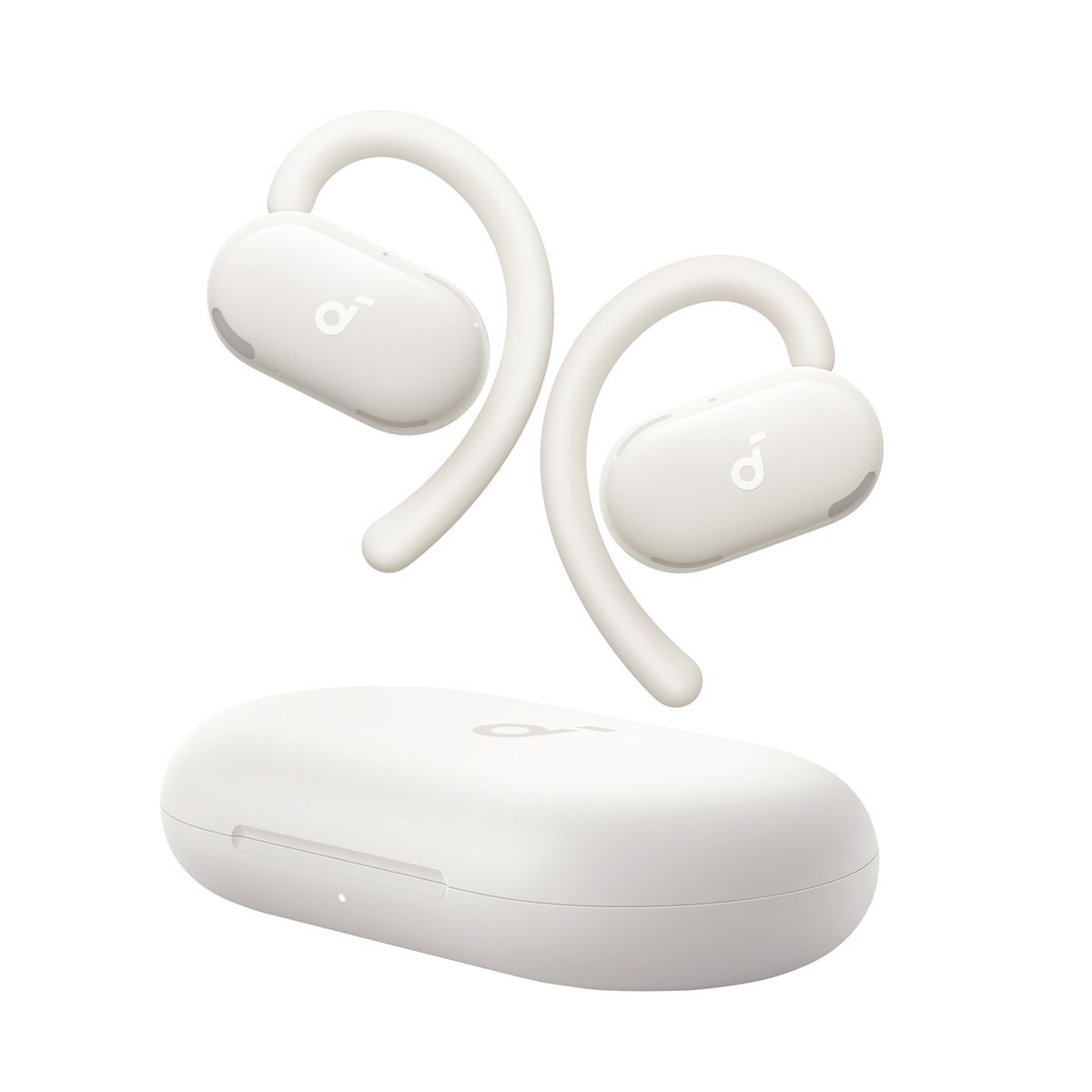 soundcore V20i Open-Ear Smart Wireless Earbuds with Adjustable Ear Hooks - White