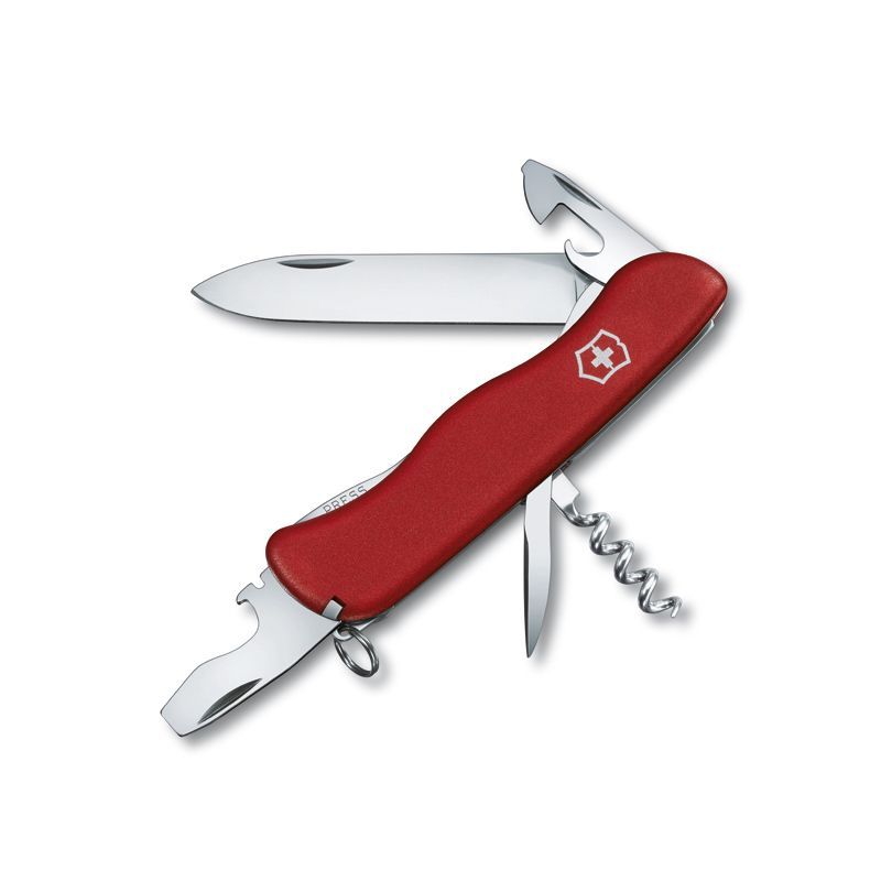 Victorinox Picknicker with Liner Lock Blade Pocket Knife - 111mm - Red